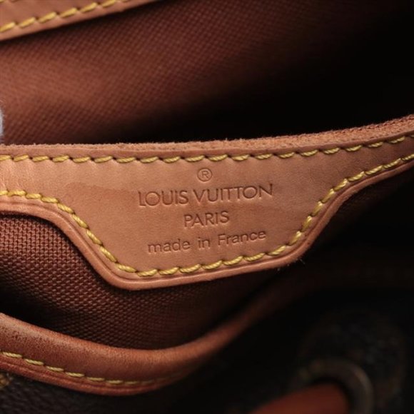 Louis Vuitton Montsouris GM Vintage Brown Monogram Canvas Backpack main image 11